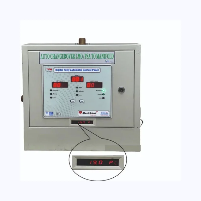 Control Panel for Emergency Oxygen Line