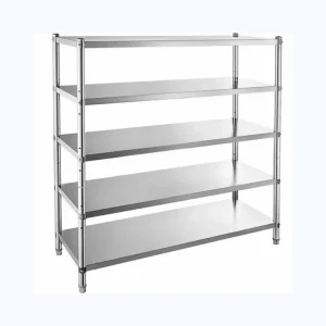 SS Rack with 5 Shelves