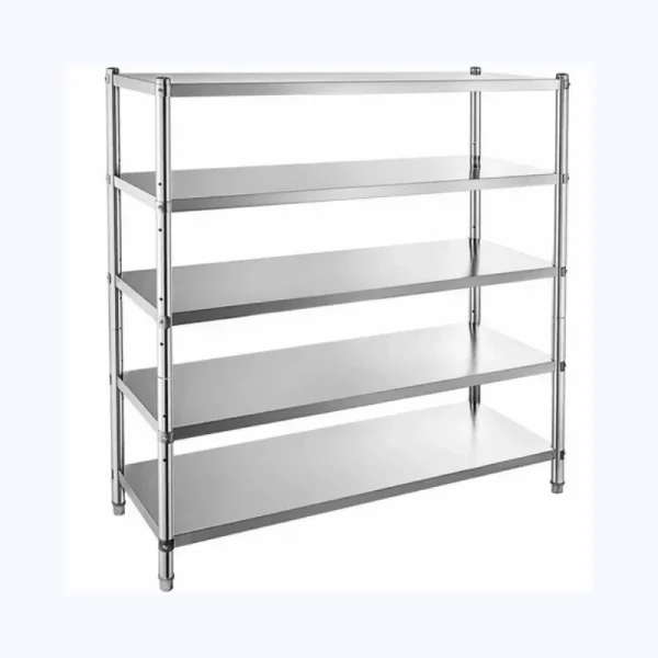SS Rack with 5 Shelves