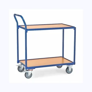 Table Trolley with 2 Shelves